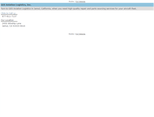 Tablet Screenshot of gesaviationlogisticsinc.com